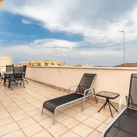 Atico Con Terraza Y Piscina Apartamento Peñíscola Exterior foto